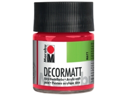 Tinta Acrílica MARABU Decormatt Azul Celeste 50 Ml em Copo