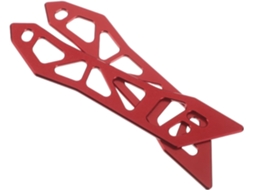 Suporte De Montagem Em Liga De Alumínio Vermelho Para Para-brisa De Motocicleta Nmax155