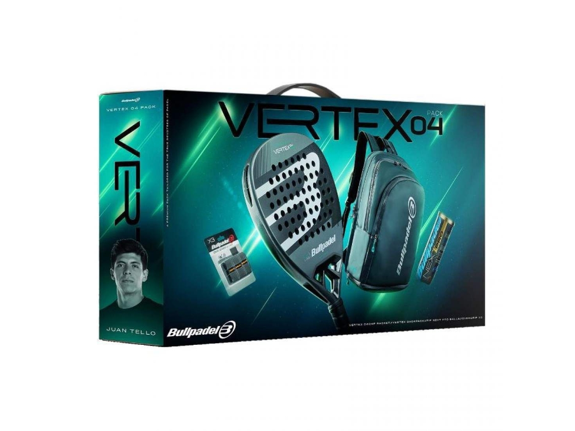 Pacote Bullpadel Vertex 04 Comfort Pro Line 2026