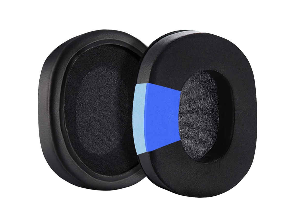Almofadas Zruxe Para Auscultadores Steelseries Arctis (gel Refrescante, Par De 2, Pretas)