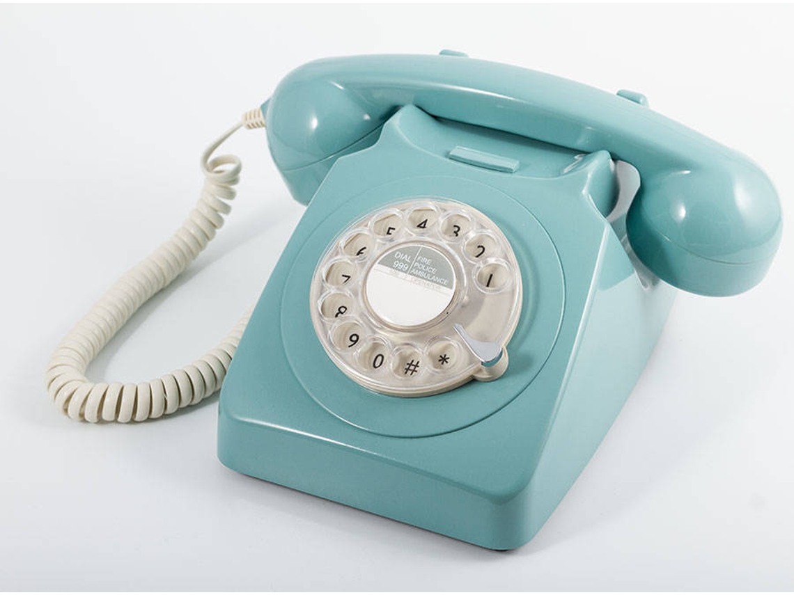Telefone Fixo GPO 746 Azul