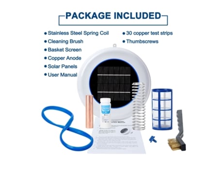 Ionizador Solar Para Piscinas Com Energia Solar Eifson (branco)