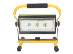 Laxiscreed Farol De Trabalho Led Portátil Ip65 Com Luz De Aviso Vermelha E Azul