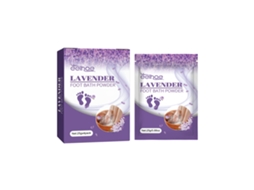 Sal Grosso Lavanda LAXISCREED para Banhos de Pé e Aromaterapia Relaxante