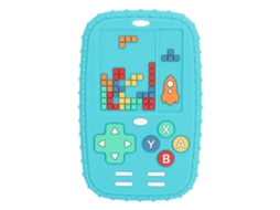 Primerox brinquedo de Dentição em Forma de Console Silicone Macio Alivio Gengivas Bebê Sensorial