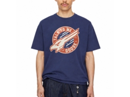 Rockinstone Top Gun Talk To Me Goose Navy T-shirt Size:l
