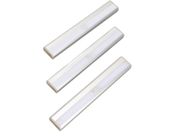 Conjunto De 3 Luzes Led Com Sensor Movimento Alomejor, Brilhantes E