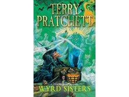 Livro Wyrd Sisters de Terry Pratchett (Inglês)