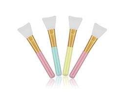 4 Brochas De Silicona Para Mascarillas Faciales, Aplicador Flexible Para Mascarillas De Barro Y Arcilla