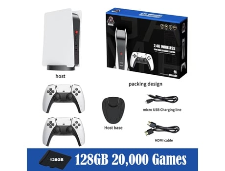 Consola M5 Video Gamebox 20.000+ Jogos 2.4G Comando Sem Fio  VENISYMLIS