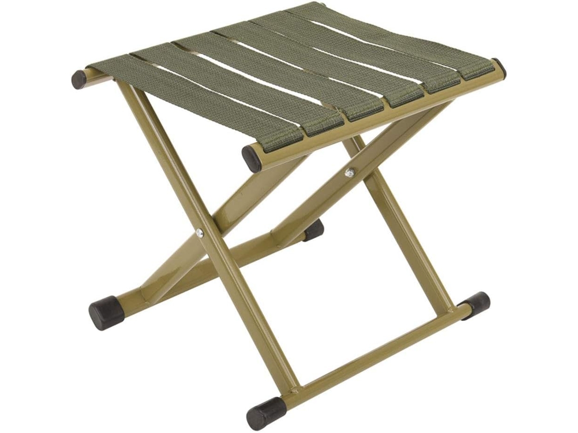 Banqueta Dobrável Portátil, Cor Verde, para Pesca AQUAFORGE