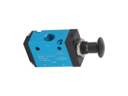 Válvula Pneumática Laxiscreed De Três Vias E Duas Posições 1/4" Para Máquinas Industriais