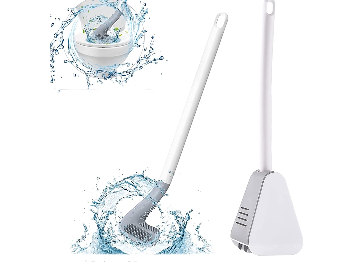Escova Sanitária de Silicone para Golfe com Cabo Longo AQUAFORGE