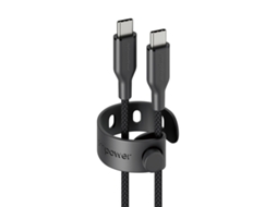 Cabo PANZERGLASS Empower Racing (60W - 1.2M - Preto)