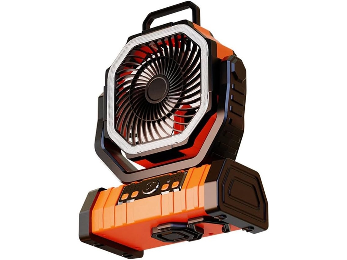 Ventilador de Camping com Luz SFUSHOS