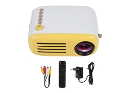 Projetor Portátil Led 1080p Hd Compatível Com Hdmi E Conectável A Telefones