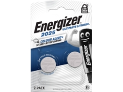 Pila Litio Botón Cr2025 Blister 2 Unidades Energizer