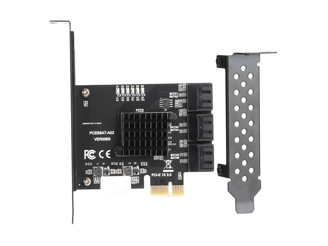 Adaptador Pcie Sata 6 Portas LAXISCREED