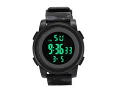 Pulseira eletrônica esportiva à prova d'água com painel grande | EOOCOO