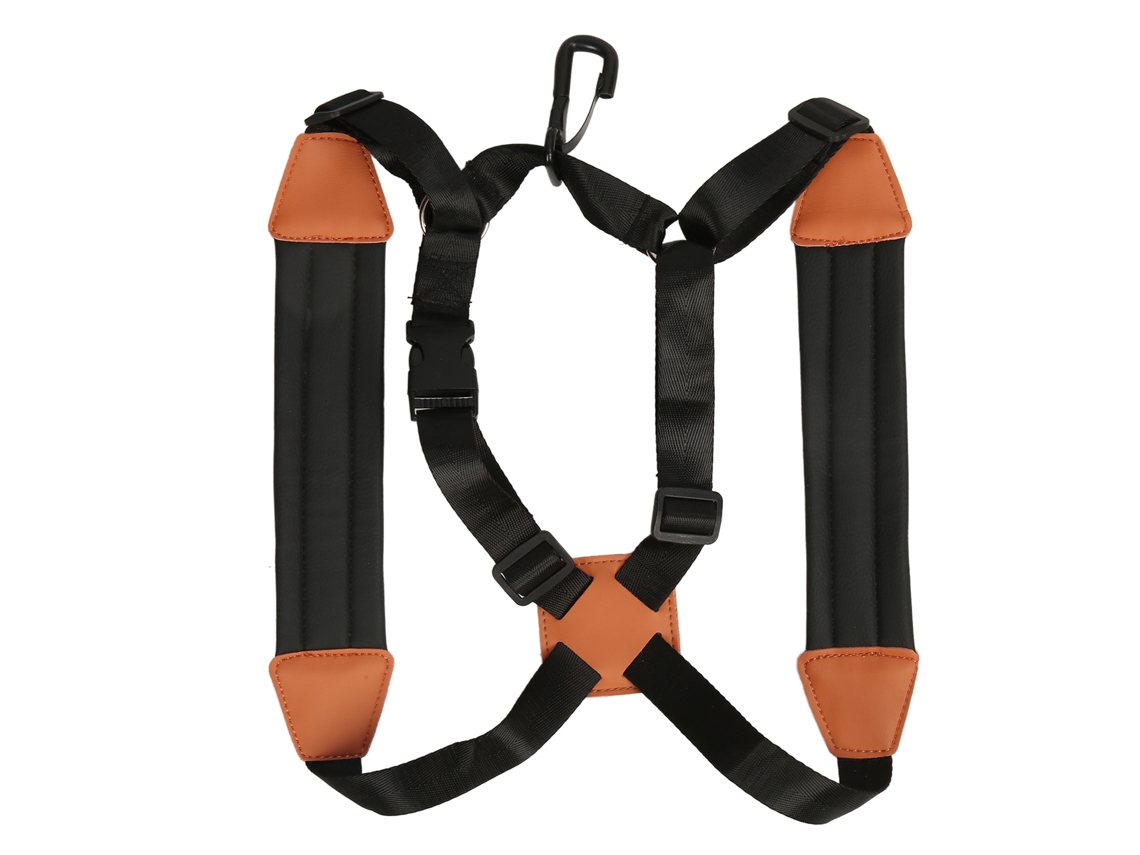 Correa De Acolchado Para Saxofón Ajustable Alivia Presión Cuello Niños 25-50kg
