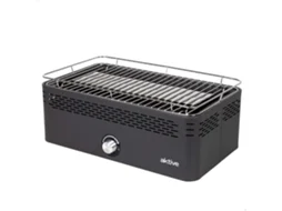 Barbecue GRELHADOR Retangular AKTIVE SEM FUMO Preta (45X28X19 cm)