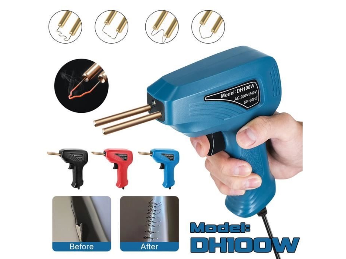 LÂMPADA DE SOLDADURA, Preto Au 50W Grampeador Quente Máquina de Solda de Plástico Kit de Reparação de Pára Ferro de Solda para Reparação GOTOTOP