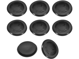 Conjunto De 8 Rolos De Goma Para Proteção De Cabos