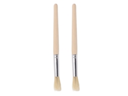 2pcs Pincel de Limpeza Madeira para Máquina e Moedor de Café