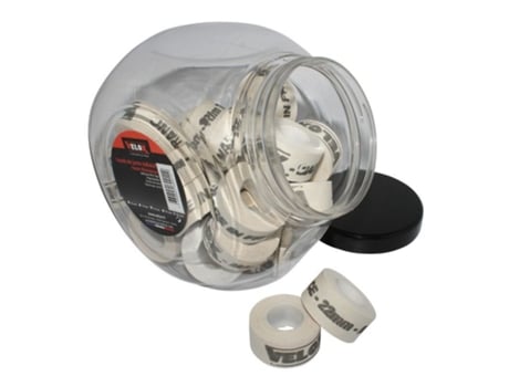 Frasco de 30 rolos de fita adesiva com aro VELOX 22 mm