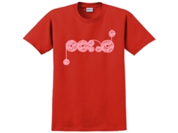 Pond Pink Logo Red T shirt ROCKINSTONE Unisex Adults Best Sellers Size:l