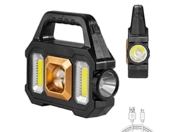 Lanterna Led Solar, Lâmpada De Acampamento, Bateria Recarregável Com Banco De Energia Olysi Shop