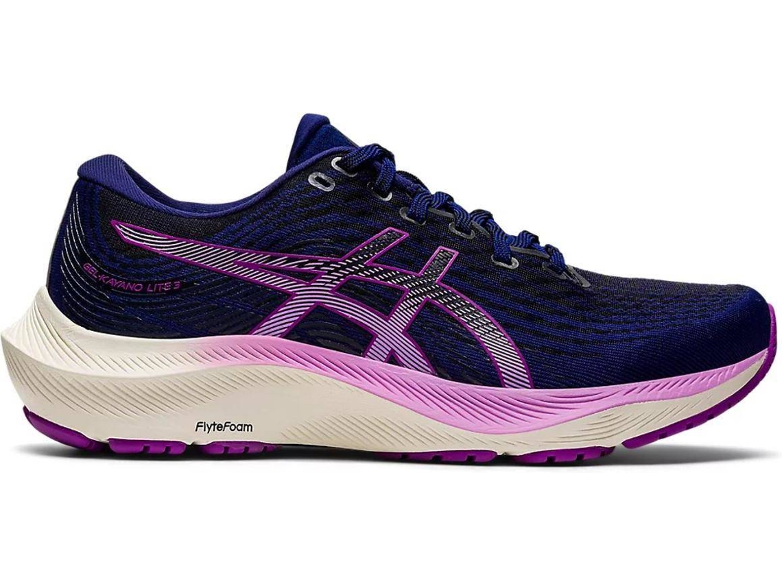 Sapatilhas para Mulher ASICS Gel Kayano Lite 3 Azul para Corrida Tamanho 35 5 Worten.pt