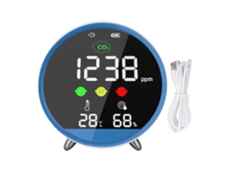 Detector de Qualidade do Ar Portátil, Tela Colorida 1.9