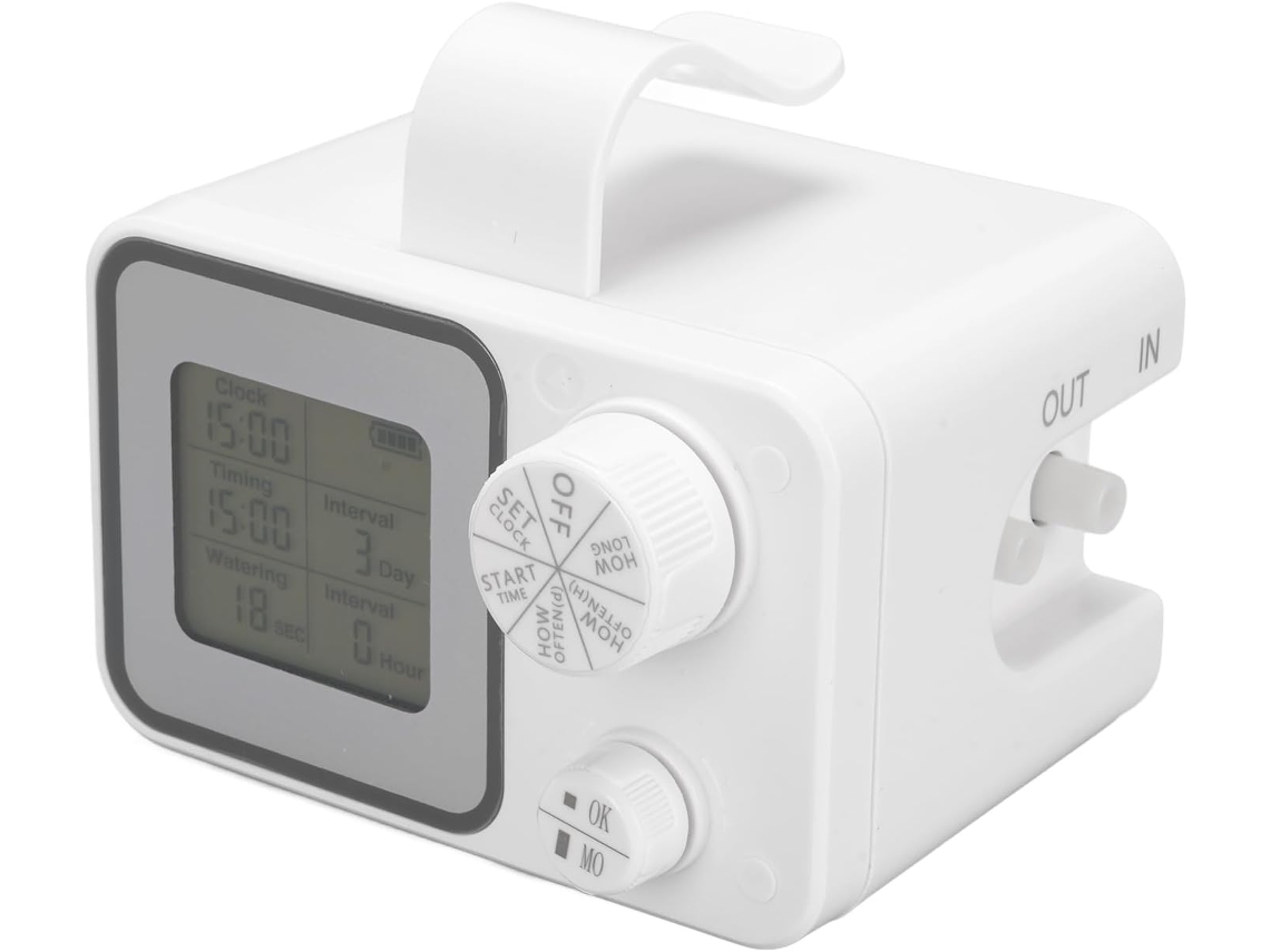 Kit Temporizador De Irrigação Automática Irrigador Programável Para