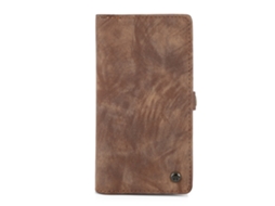 Capa de couro para iPhone 7 Plus/8 Plus, com estojo e cartão multifuncional