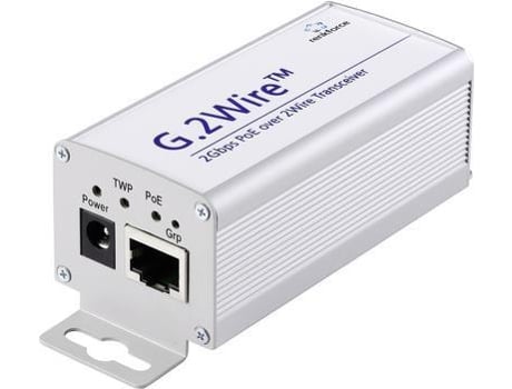 Extensão de rede RF 5230760, alcance de 2 fios, 500 m, 1 unidade, 2000 Mbit/s com função PoE (RF 52307 Renkforce (máx.)