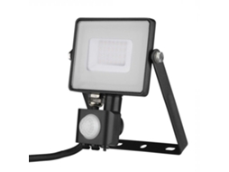 Projetor Led Smd Chip Samsung 30w 4000k Preto V Tac