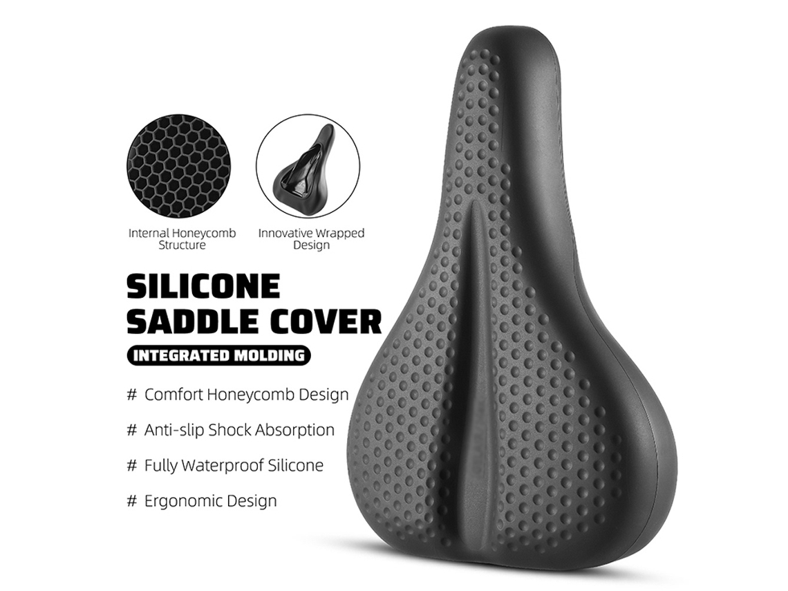 Lurelia Capa Protetora Em Silicone, Impermeável, Antichoque, Alta Durabilidade Para Bicicleta E Btt