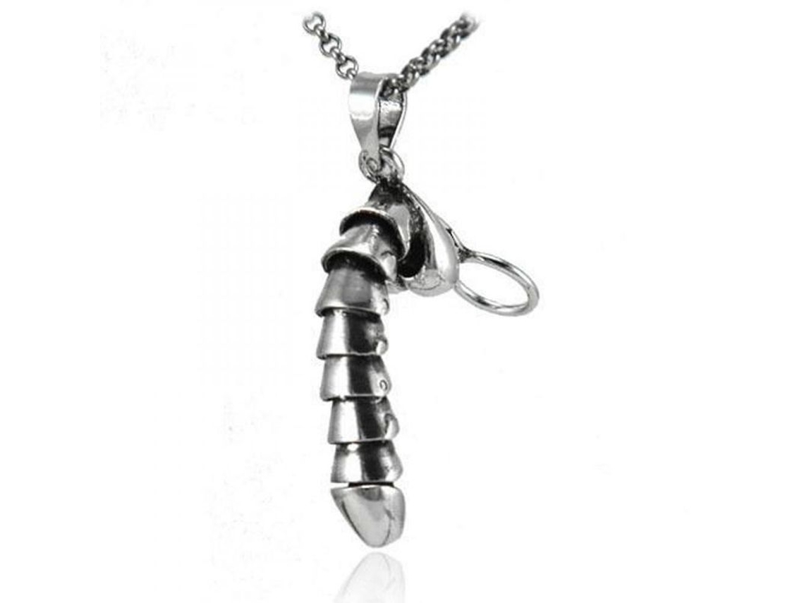 2026 cadena de Collar de Plata Esterlina Hecho a Mano Regalo Divertido para San Valentín para Hombres Y Mujeres Kts 4,9 Cm
