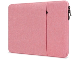 Capa Para Laptop De 13 Polegadas, Capa Protetora Para Transporte Seguro, Poliéster Repelente À Água, 323 X 233 Cm, Rosa.