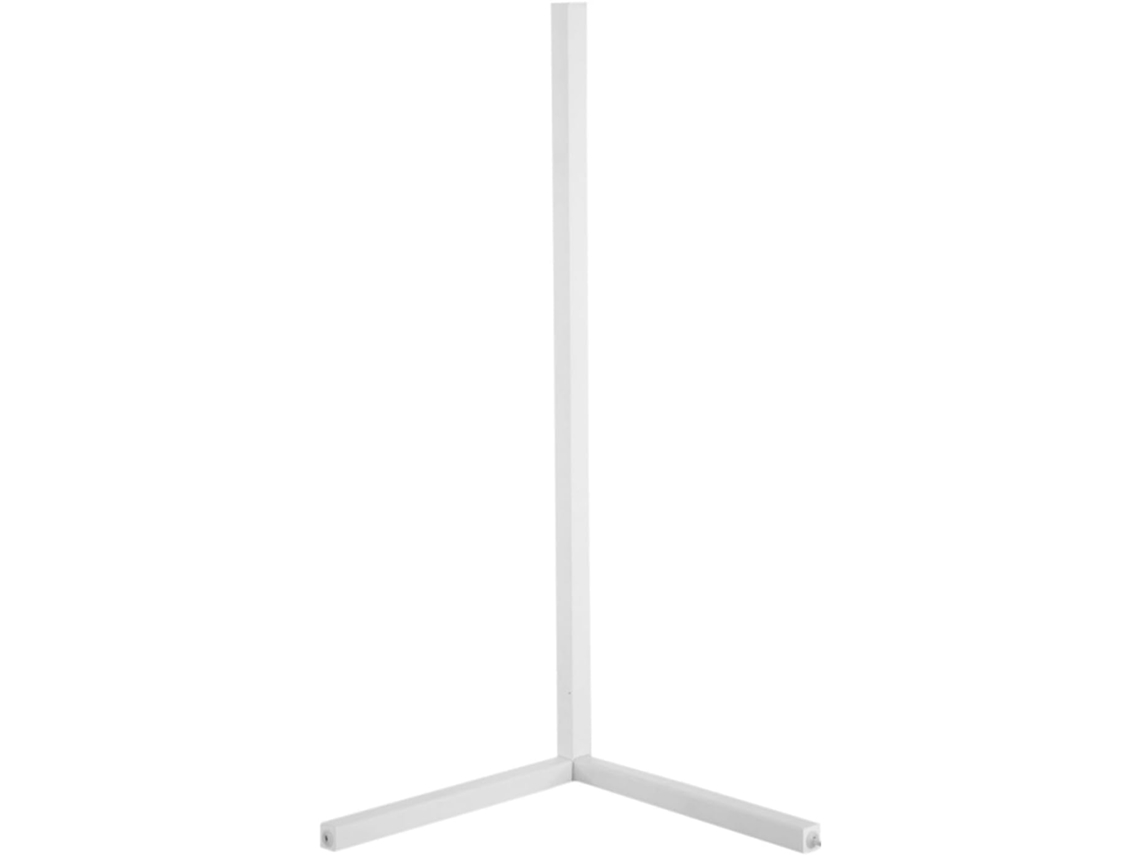 Luminária de Chão Led Moderna e Simples, Branca Quente, com Haste de Canto, Ideal para Sala de Estar e Quarto. SFUSHOS
