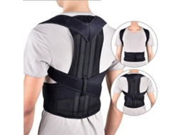 Cinto Corretor Postural De Apoio Lombar, Respirável, Tamanho Xl.