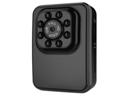 Halinuia Mini Câmera De Ação 1080p 2mp 120 Graus Visão Noturna Detecção De Movimento