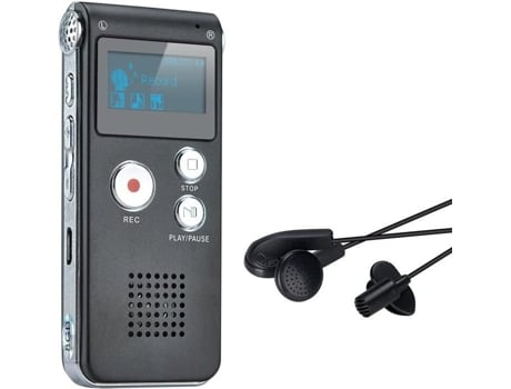 Dictafone multicolorido 8gb gravador de voz reprodutor de mp3 portátil colecionáveis de Hollywood