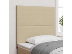 Cabeceira Led com Cabeceira Manual Cinza Verde 100 cm Poliéster MAISON EXCLUSIVE