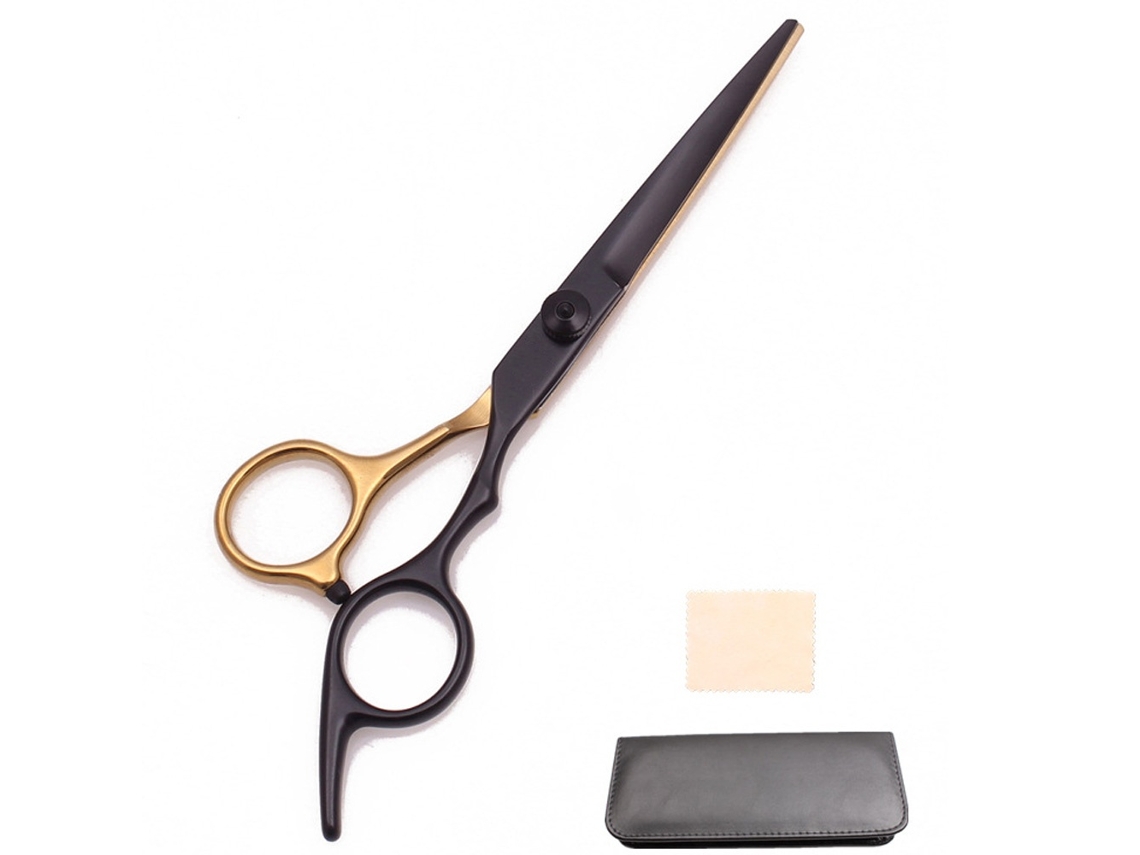 Tesoura Facial Elysve 6 Polegadas, Corte Preciso, Para Salão E Uso Doméstico, Acabamento Profissional