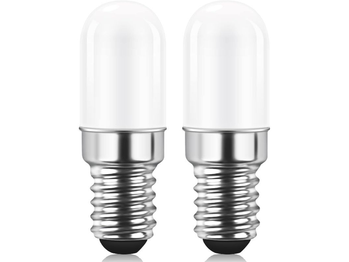 Lâmpada Led Nova Line E14 para geladeira 2w equivalente a 15w branco quente 3000k pacote com 2