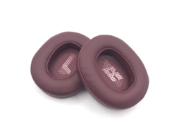 Almofada Para Jbl E55bt De Orelhas De Espuma Macia Vermelho