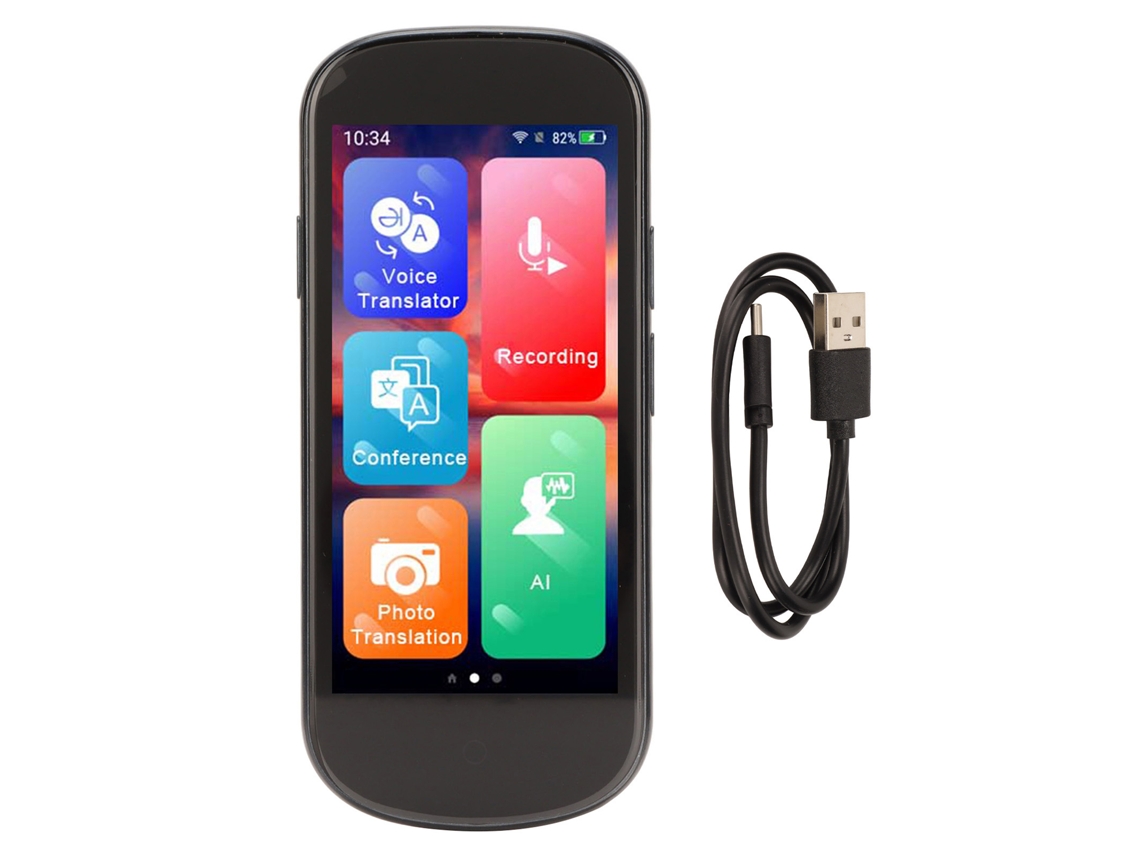 Tradutor Inteligente LAXISCREED 109 Idiomas Tela 4.0'' Wifi