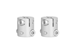 2pcs Acoplador De Eixo D Para Hexagonal Alumínio